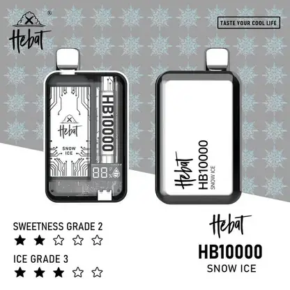 Hebat喜貝拋棄式一次性10000口 (3) Hebat 喜貝10000拋棄式電子煙|數位螢幕顯示 Mesh芯霧化系統 Type-C快充 12W輸出設計 台灣現貨