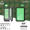 Hebat喜貝拋棄式一次性10000口 (6) Hebat 喜貝10000拋棄式電子煙|數位螢幕顯示 Mesh芯霧化系統 Type-C快充 12W輸出設計 台灣現貨